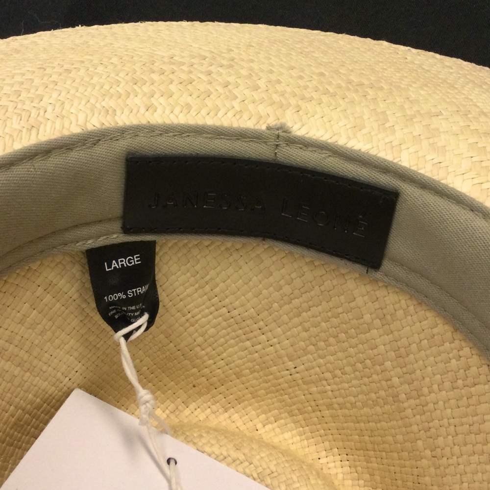 JANESSA LEONE HAT, NWT, SIZE LARGE - Picture 6 of 10
